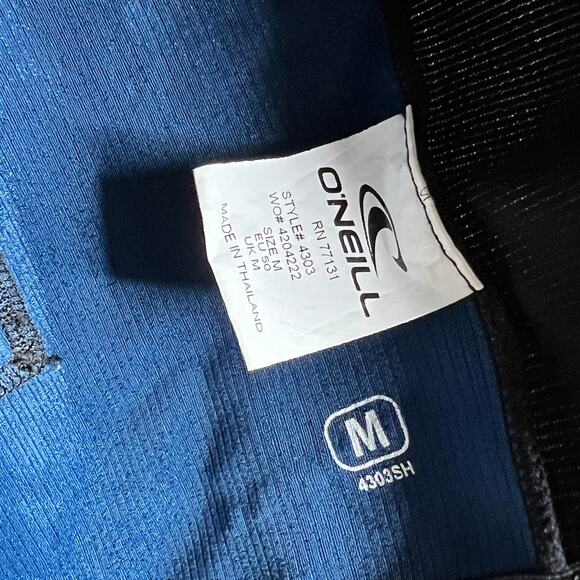 O’Neill Supertech Full Zip Packable Jacket Black Size Medium - Picture 4 of 11